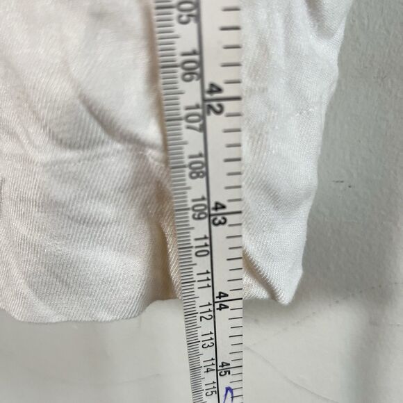 Anthropologie sleeveless square neck linen button wrap midi dress size XL - Picture 13 of 13